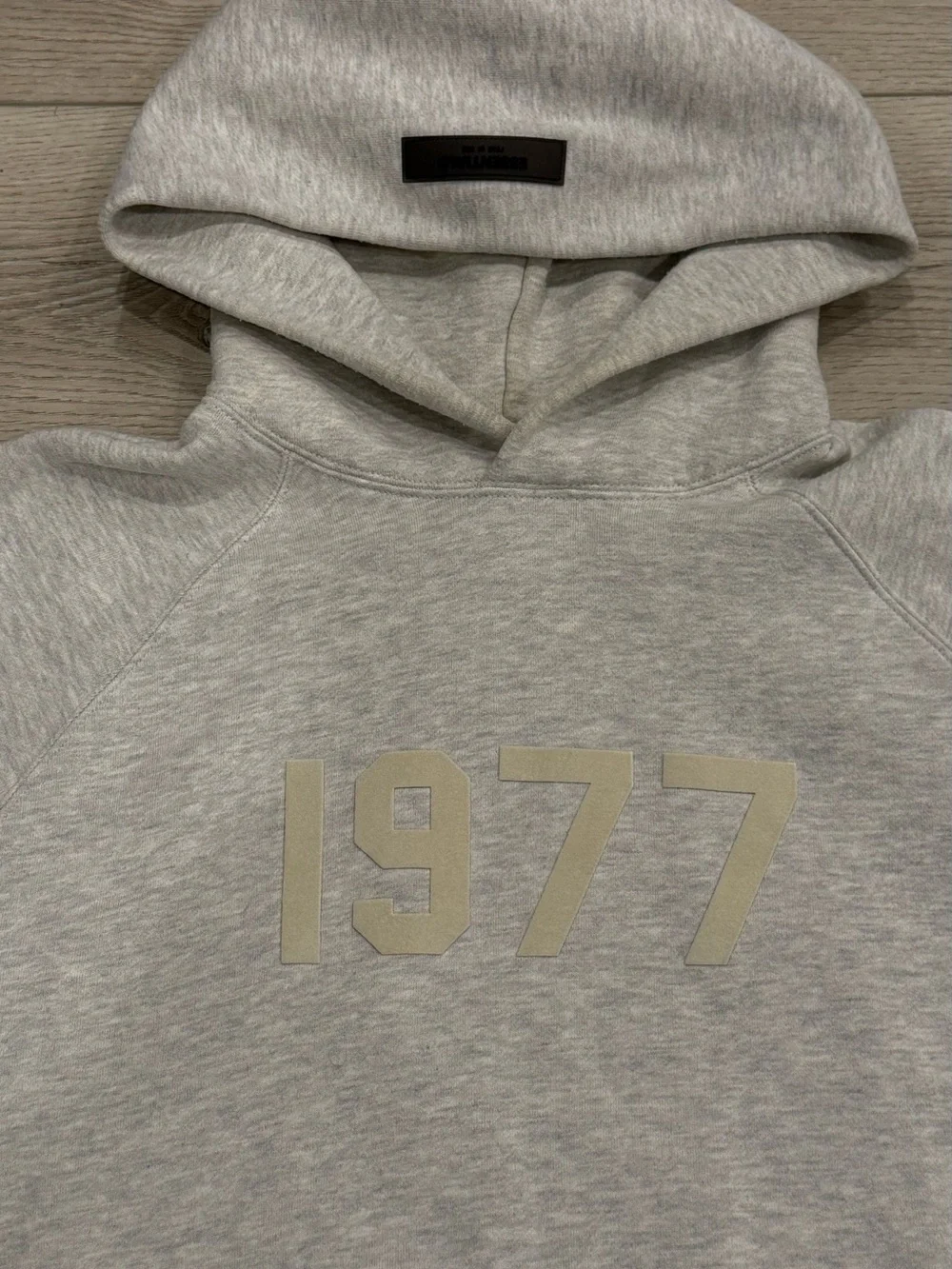Fear of God Essentials 1977 Hooded Sweatshirt - Light Gray